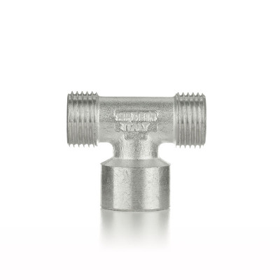 Тройник равнопроходной, НВН 1/2&quot;, TIN латунь