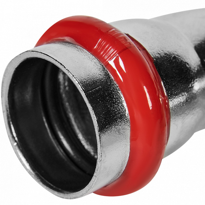 ROMMER RSS-0002-000022 ROMMER Угольник однораструбный 90°-НПр, 22, из нержавеющей стали прессовой