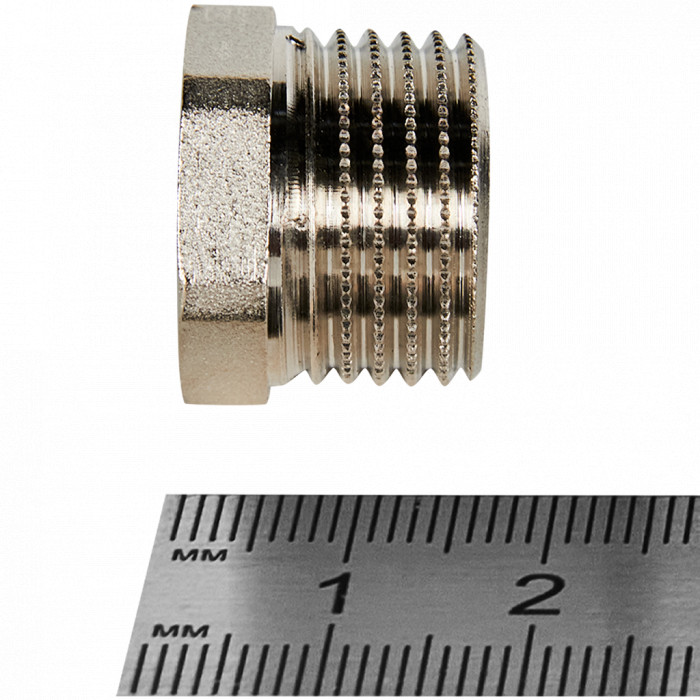 STOUT Футорка никелированная 1/2X3/8