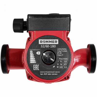 Циркуляционный насос Rommer 32/60-180