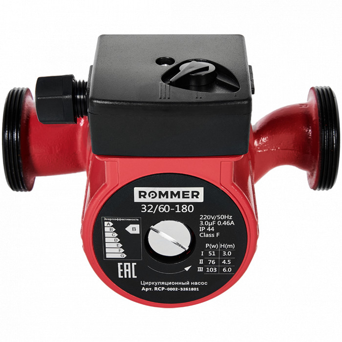 Циркуляционный насос Rommer 32/60-180
