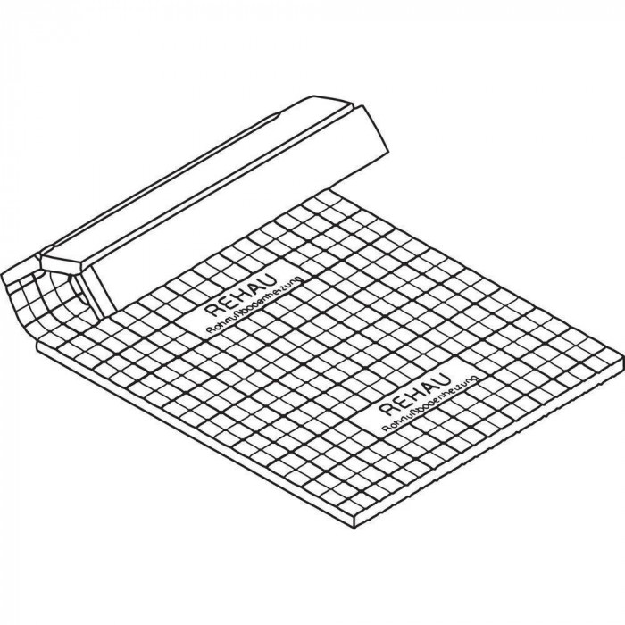Мат REHAU ППС 30-2 для крепления гарпун-скоб, плита (12620931001)