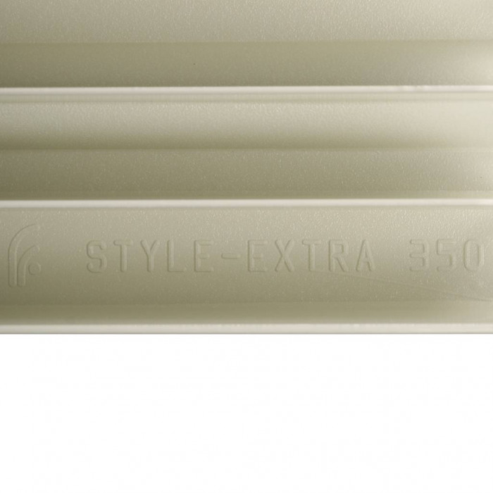 Биметаллический радиатор Global STYLE EXTRA 350, 10 секций, боковое подключение, белый