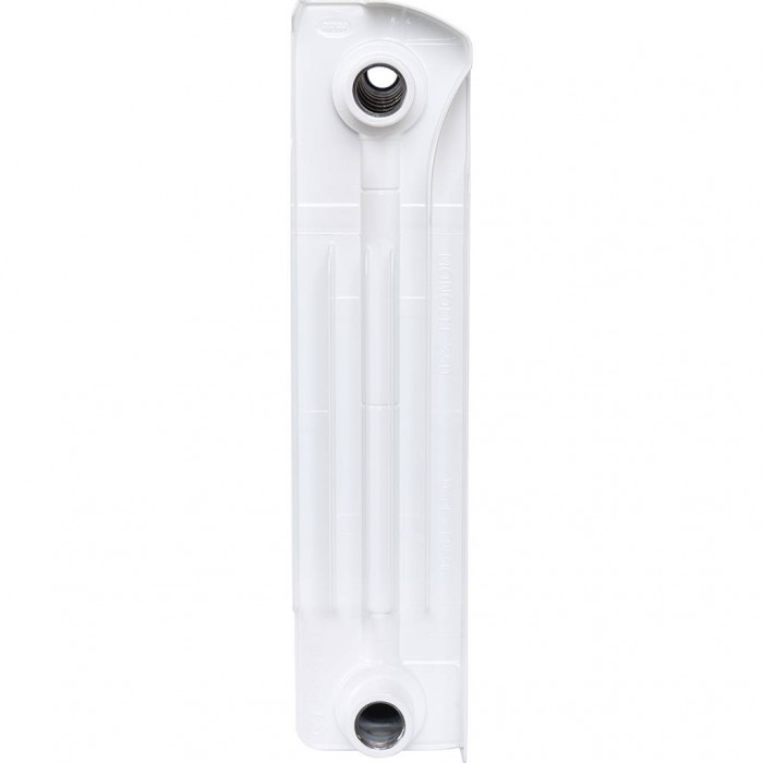 Биметаллический радиатор RIFAR MONOLIT 350, 8 секций, боковое подключение, белый