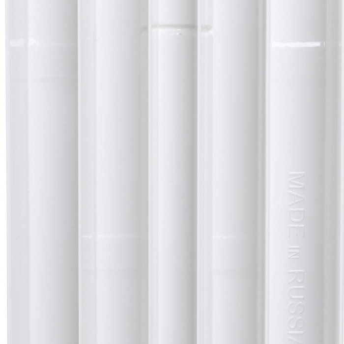 Биметаллический радиатор RIFAR MONOLIT 350, 8 секций, боковое подключение, белый