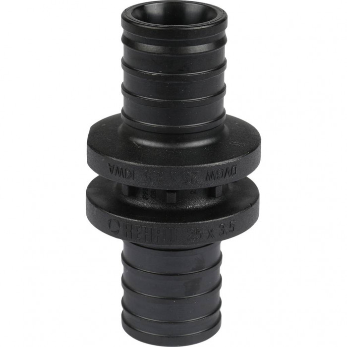 REHAU RAUTITAN Фитинги Муфта соединительная равнопроходная 25-25 PX для труб из сшитого полиэтилена аксиальный