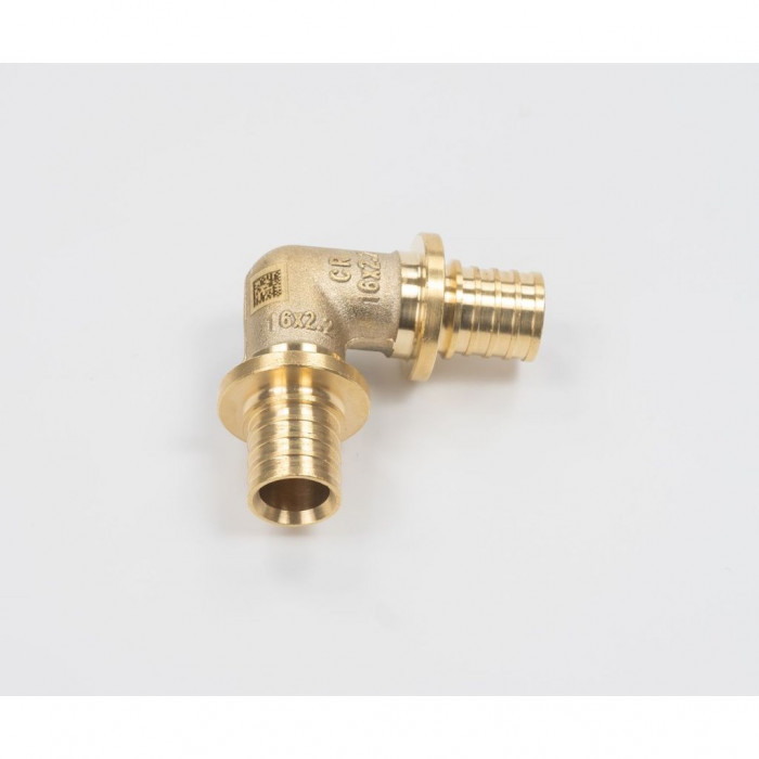 Угольник REHAU 90°, 16 MX для труб из сшитого полиэтилена аксиальный