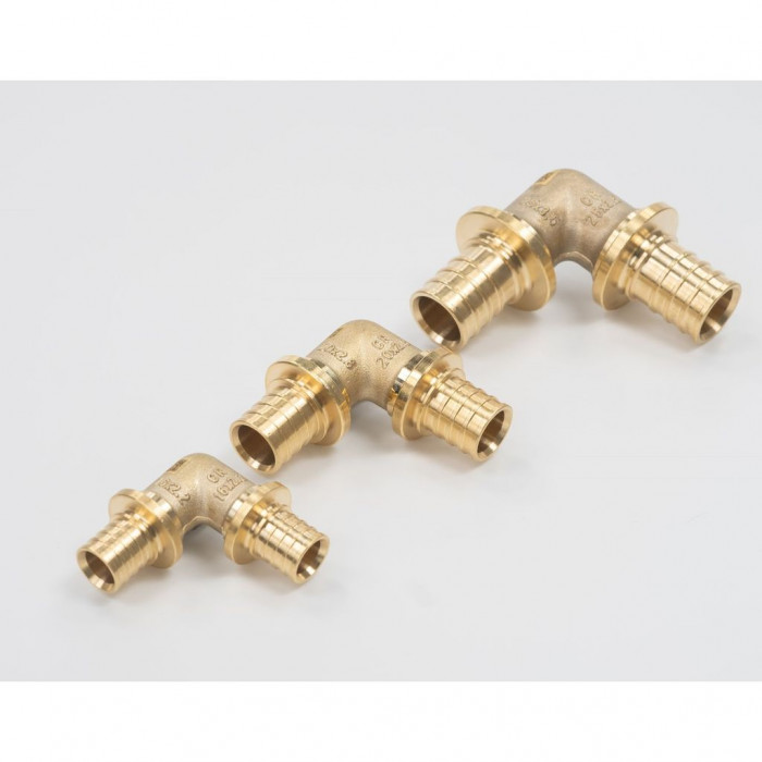 Угольник REHAU 90°, 16 MX для труб из сшитого полиэтилена аксиальный