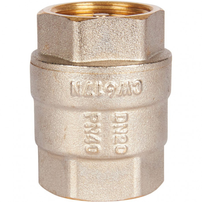 ROMMER RVC-0001-000020 ROMMER 3/4 Клапан обратный пружинный муфтовый с металлическим седлом