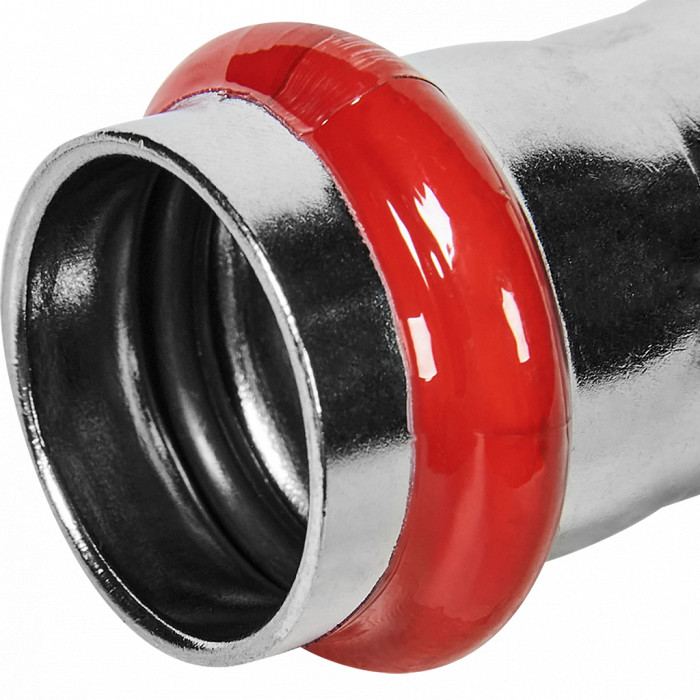 ROMMER RSS-0017-000022 Муфта равнопроходная, 22, из нержавеющей стали прессовой