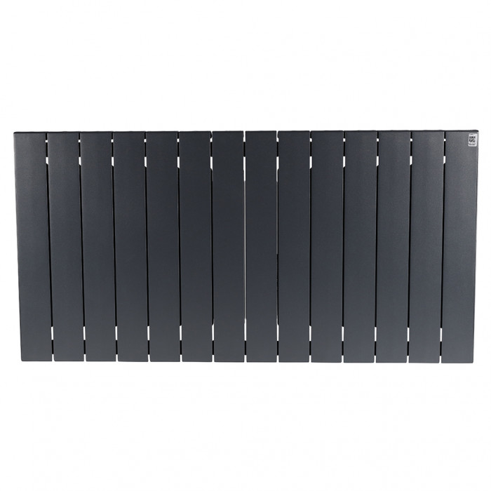 Биметаллический радиатор RIFAR SUPReMO 500, 14 секций, боковое подключение, черный