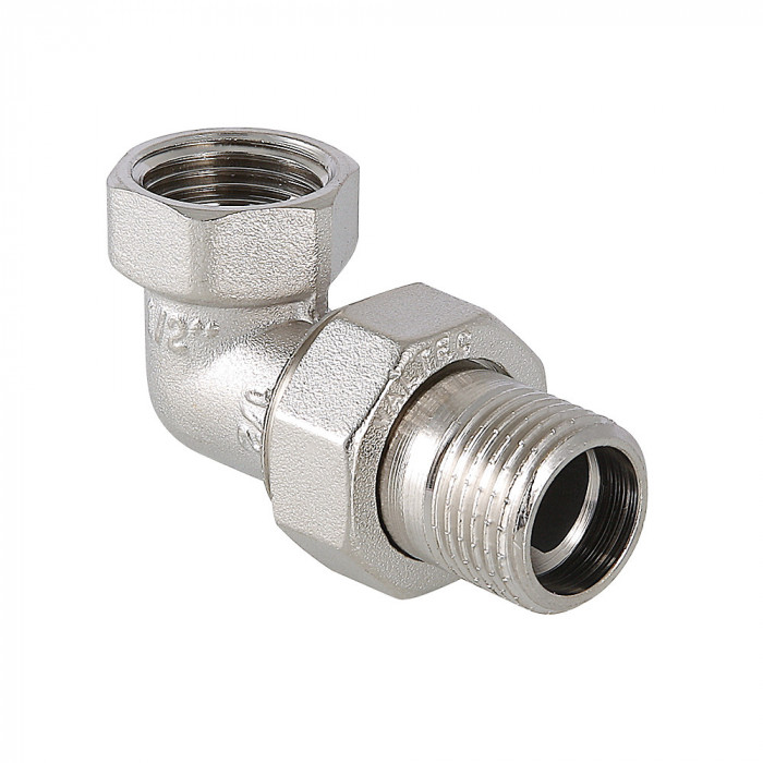 Сгон угловой разъемный (американка) VALTEC 3/4" вн.-нар.