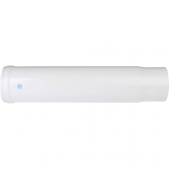 STOUT Элемент дымохода труба телескопическая DN 80 315-370 мм п/м