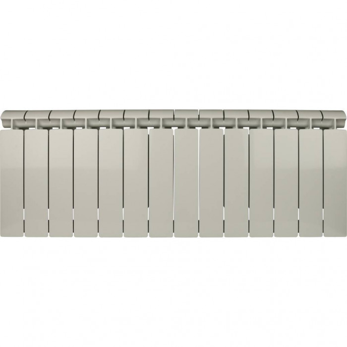 Биметаллический радиатор Global STYLE EXTRA 350, 14 секций, боковое подключение, белый