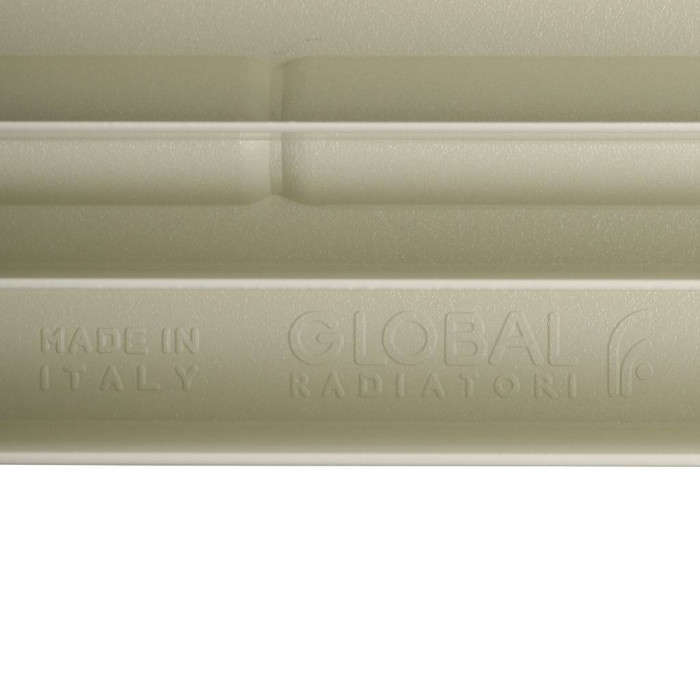 Биметаллический радиатор Global STYLE EXTRA 350, 14 секций, боковое подключение, белый