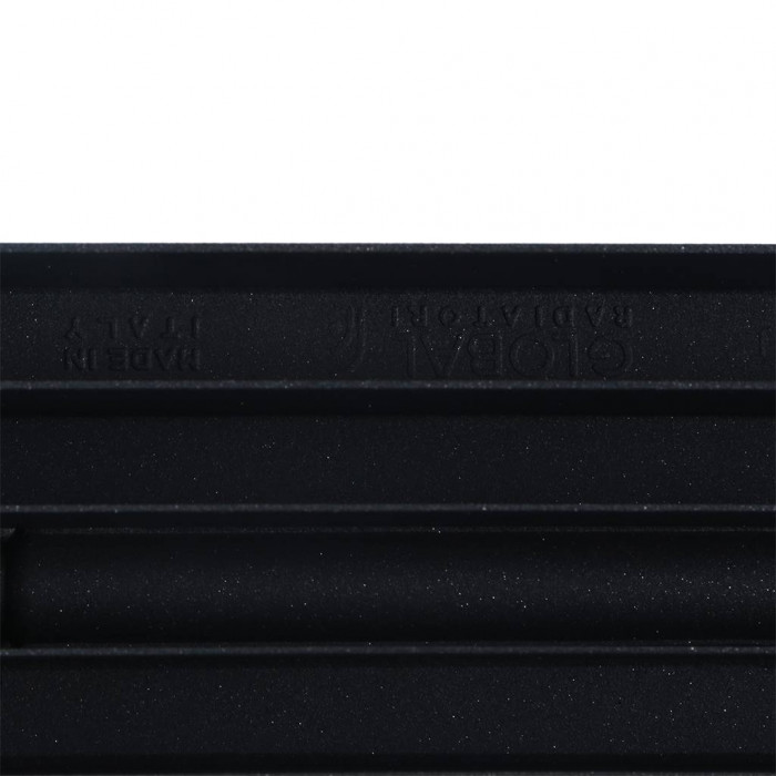 Биметаллический радиатор Global STYLE PLUS 500, 4 секций, боковое подключение, черный