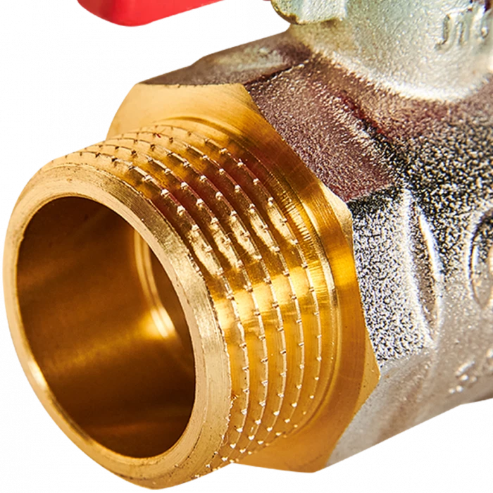 Кран шаровой ROMMER НР/НР, ручка бабочка 3/4