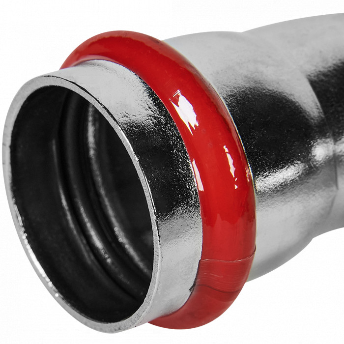 ROMMER RSS-0002-000028 ROMMER Угольник однораструбный 90°-НПр, 28, из нержавеющей стали прессовой