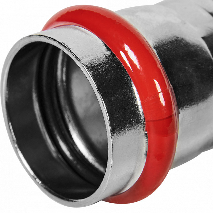 ROMMER RSS-0017-000028 Муфта равнопроходная, 28, из нержавеющей стали прессовой