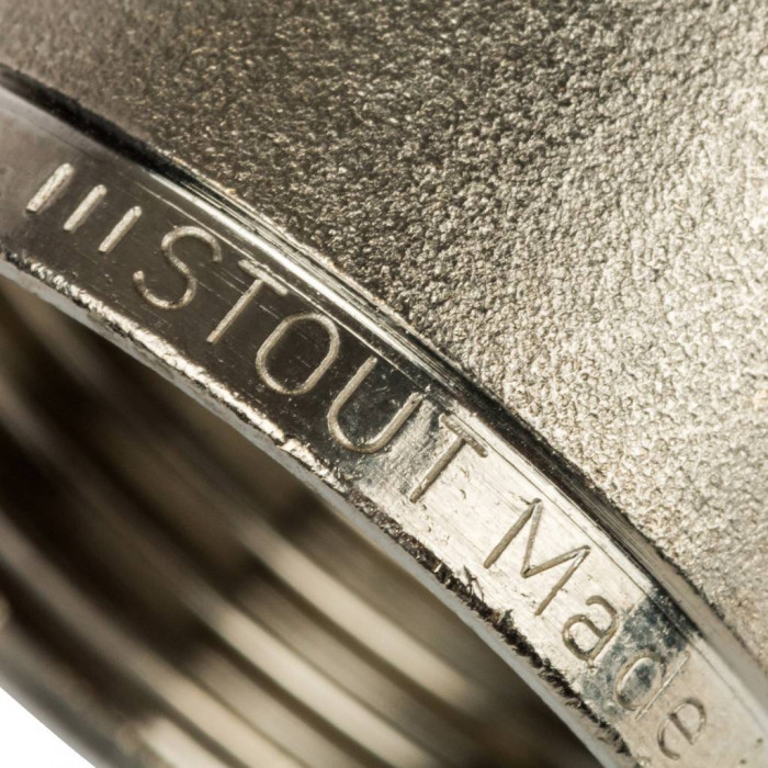 STOUT Фитинг компрессионный евроконус для труб PEX 20х2,0х3/4