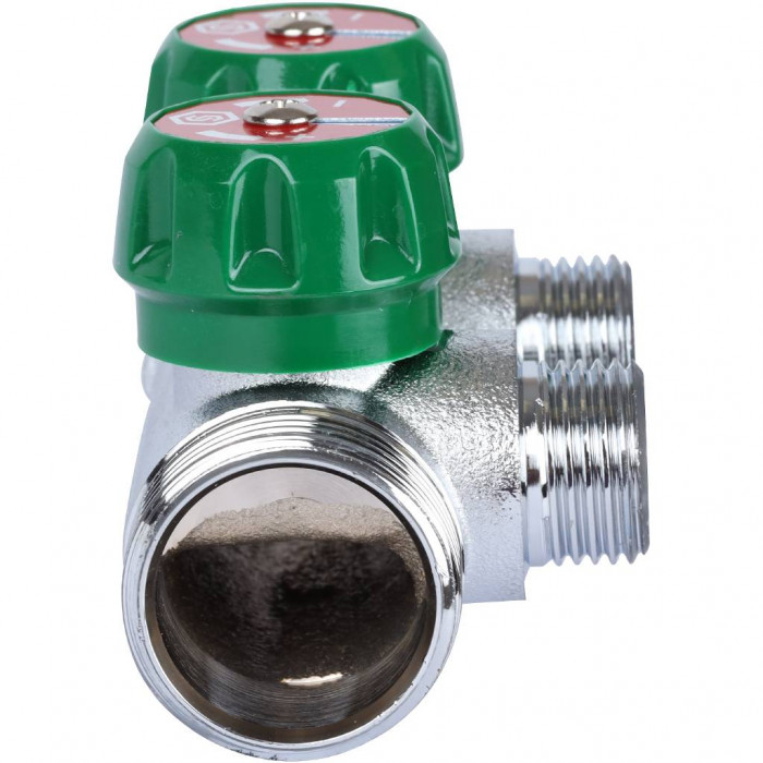 STOUT SMB-6850-011202 STOUT Коллектор регулирующий 1", 2 отвода 1/2"