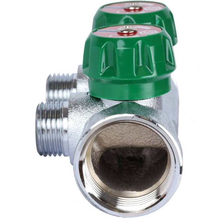 STOUT SMB-6850-011202 STOUT Коллектор регулирующий 1", 2 отвода 1/2"