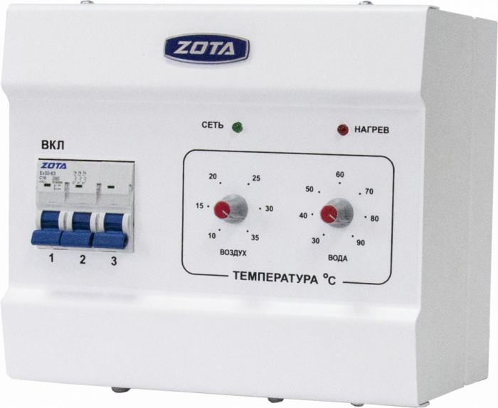 Пульт управления ZOTA ПУ SSR (до 9 кВт) на твердотельных реле