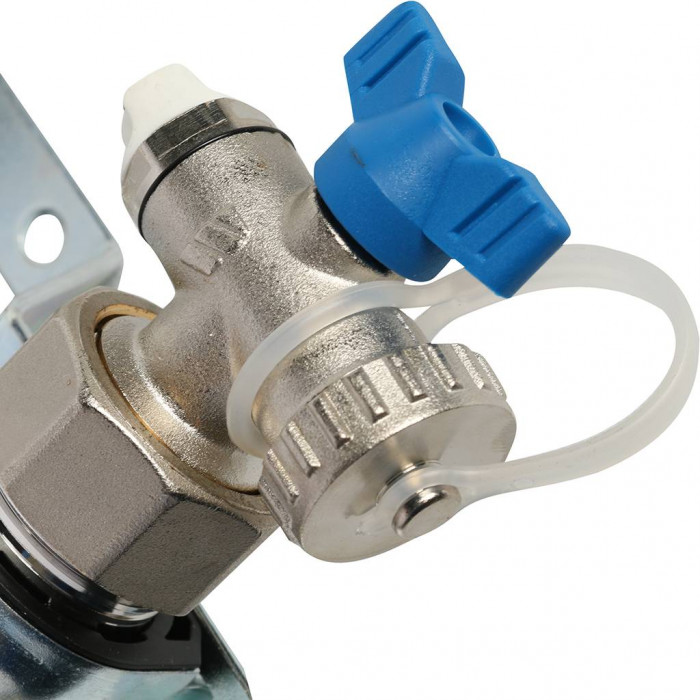 Распределительный коллектор REHAU HKV на 4 контура нержавеющая сталь (12180411001)