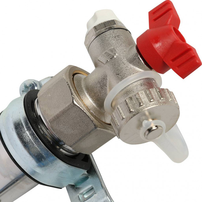 Распределительный коллектор REHAU HKV на 4 контура нержавеющая сталь (12180411001)