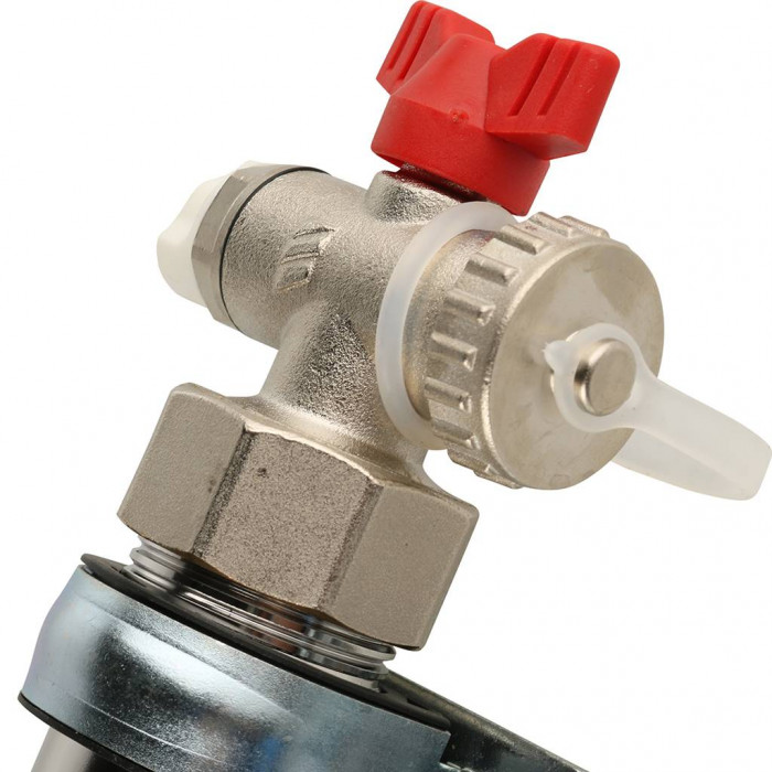 Распределительный коллектор REHAU HKV-D на 9 контуров нержавеющая сталь (12080911002)