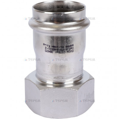 Sanha 9270G пресс-фит. нерж.сталь, муфта перех.ВПр-ВР, 42x11/2
