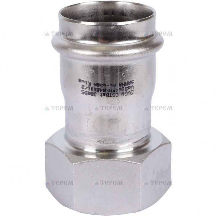 Sanha 9270G пресс-фит. нерж.сталь, муфта перех.ВПр-ВР, 42x11/2