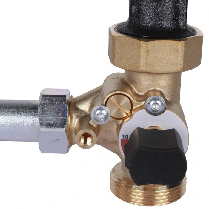 Группа насосная Meibes, поколение 8, MK с нас. Grundfos UPM3 Hybrid 25-70* , трехход. смесит., 1