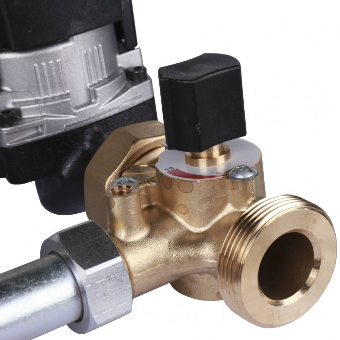 Группа насосная Meibes, поколение 8, MK с нас. Grundfos UPM3 Hybrid 25-70* , трехход. смесит., 1