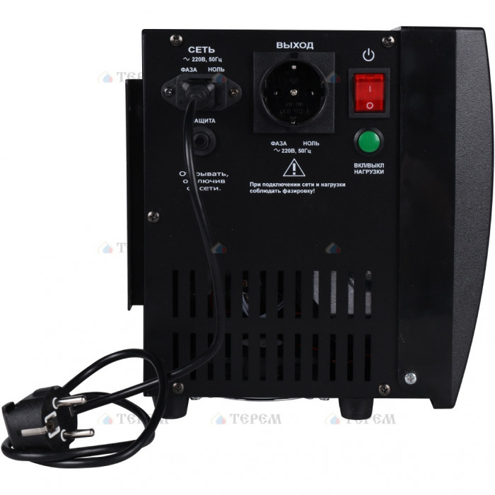 ИБП для систем отопления со встроенным стабилизатором TEPLOCOM - 500+ БАСТИОН