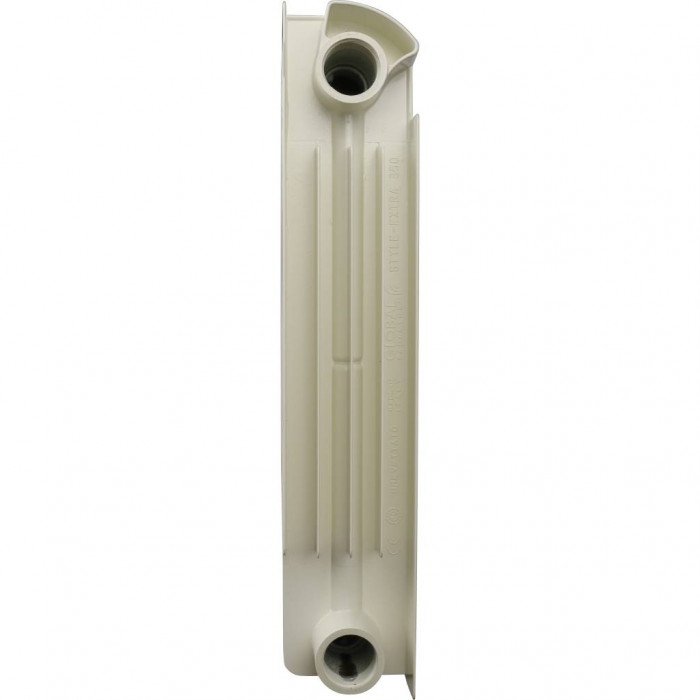 Биметаллический радиатор Global STYLE EXTRA 350, 12 секций, боковое подключение, белый