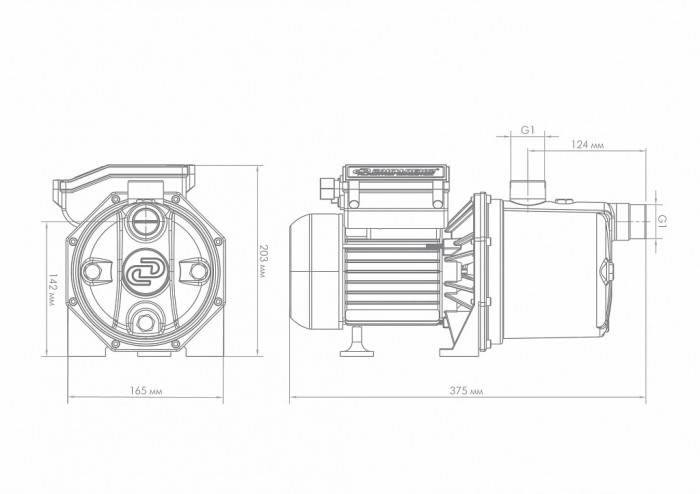 Насос поверхностный для водоснабжения ДЖИЛЕКС «ДЖАМБО» 60/35 Н