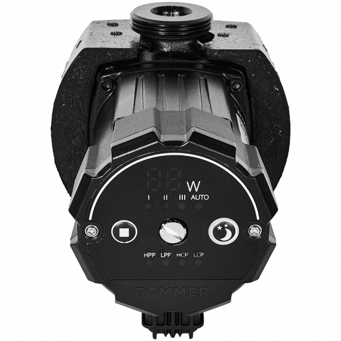 RCP-0030-2540130 ROMMER PROFI Частотный циркуляционный насос EVO 25/40-130 с гайками и теплоизоляцией