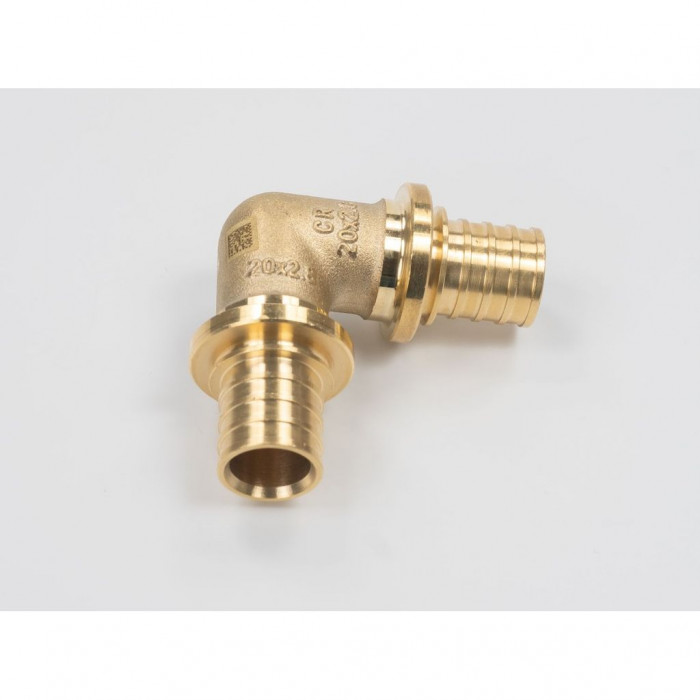 Угольник REHAU 90°, 20 MX для труб из сшитого полиэтилена аксиальный