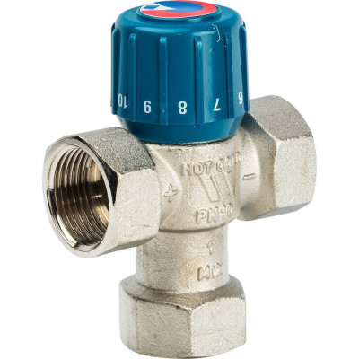Термостатический смеситель Watts 1'' BH AQUAMIX (25-50*C)