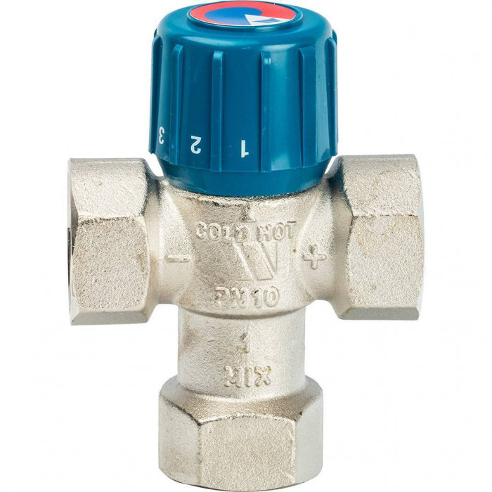 Термостатический смеситель Watts 1'' BH AQUAMIX (25-50*C)
