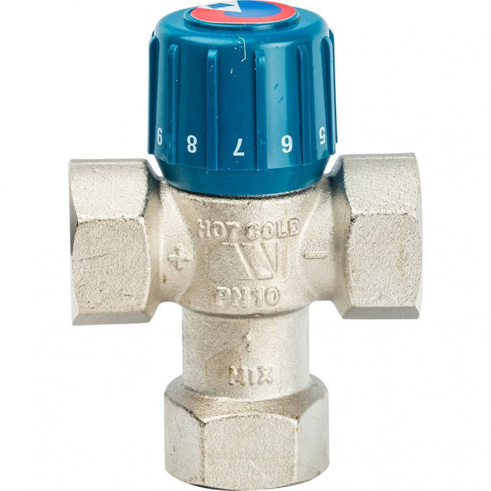 Термостатический смеситель Watts 1'' BH AQUAMIX (25-50*C)