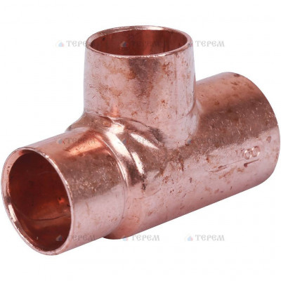 Sanha 5130 тройник ВП, медь 18x15x15, для медных труб под пайку