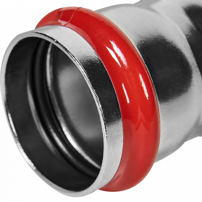 ROMMER RSS-0017-000035 Муфта равнопроходная, 35, из нержавеющей стали прессовой