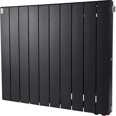 Биметаллический радиатор RIFAR SUPReMO VENTIL 500, 10 секций, нижнее правое подключение, черный