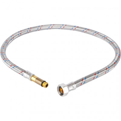 STOUT SHF-1035 Гибкая подводка для воды M 10 (35мм) х ВР 3/8, длина 800 мм