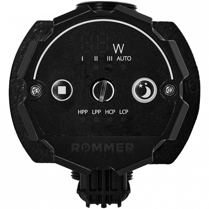 Частотный циркуляционный насос ROMMER PROFI EVO 25/60-130 с гайками и теплоизоляцией
