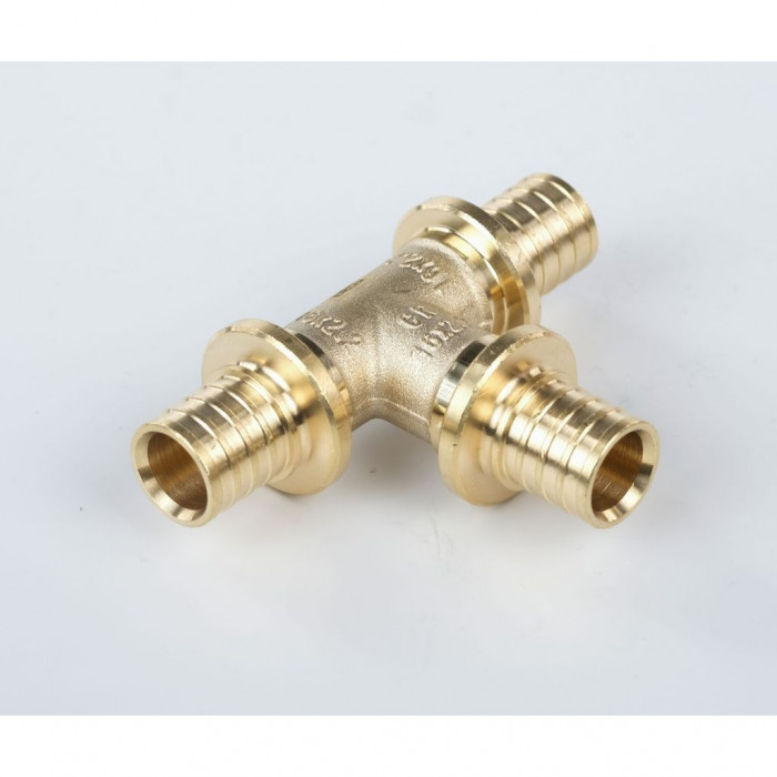 Тройник REHAU равнопроходный 16-16-16 MX для труб из сшитого полиэтилена аксиальный