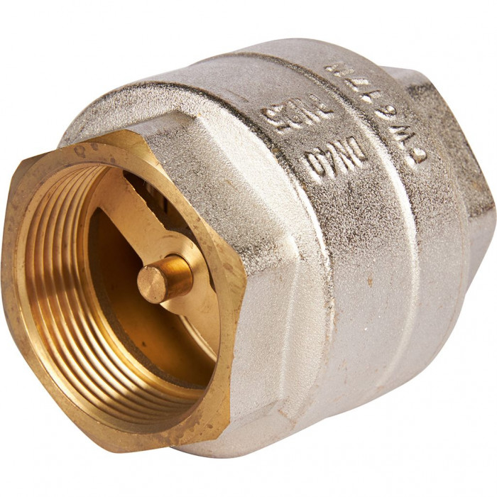 ROMMER RVC-0001-000040 ROMMER 11/2 Клапан обратный пружинный муфтовый с металлическим седлом