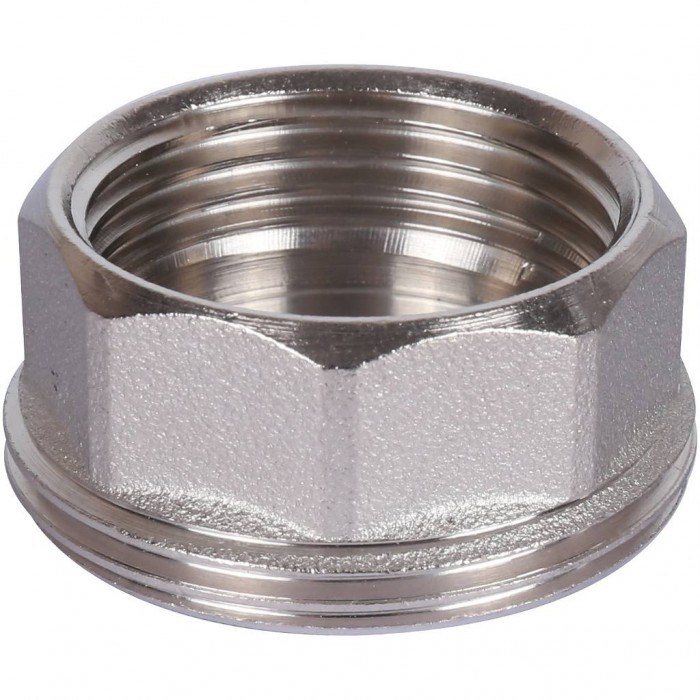 Политэк 20х1 Муфта разъемная с внутренней резьбой для полипропиленовых труб под сварку (цвет белый)